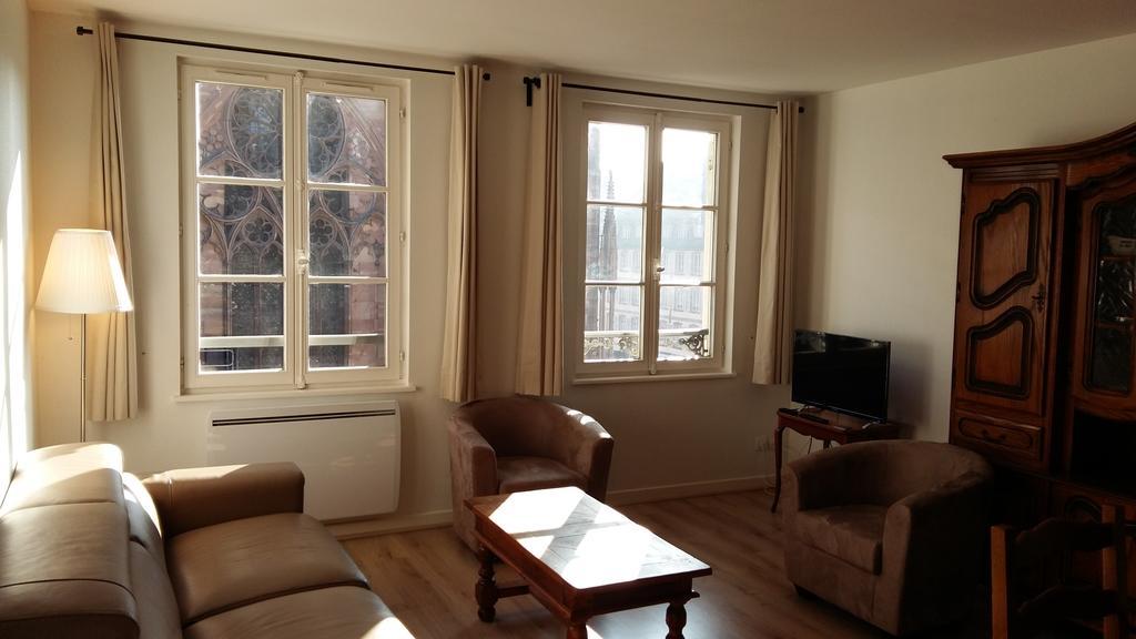 Les Appartements Place De La Cathedrale Strasbourg Eksteriør bilde