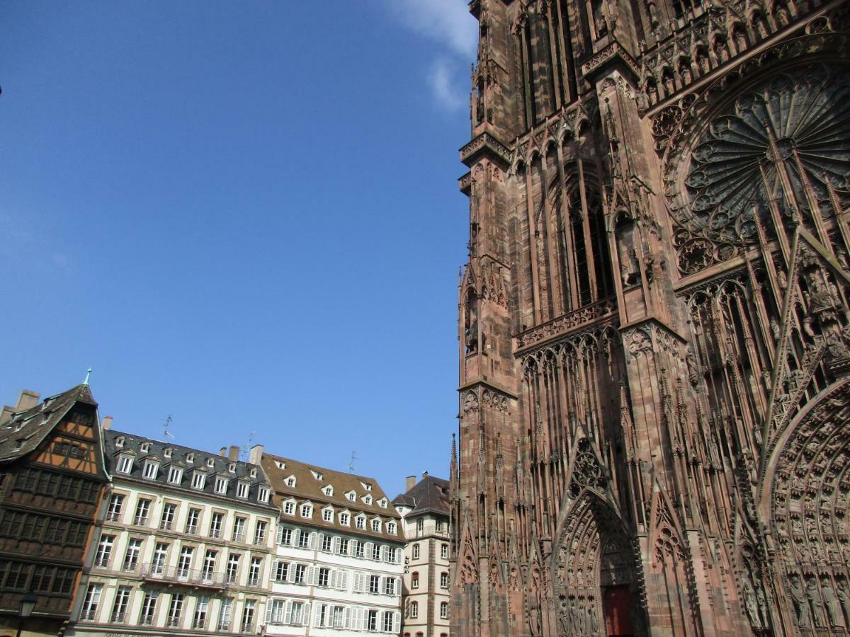 Les Appartements Place De La Cathedrale Strasbourg Eksteriør bilde